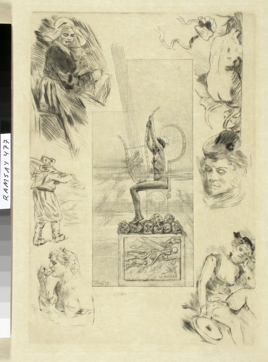 Le grand lyrique. Page de titre de l