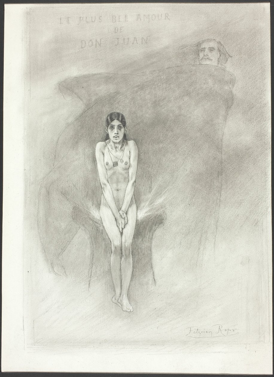 Le plus grand amour de Don Juan - Félicien Rops