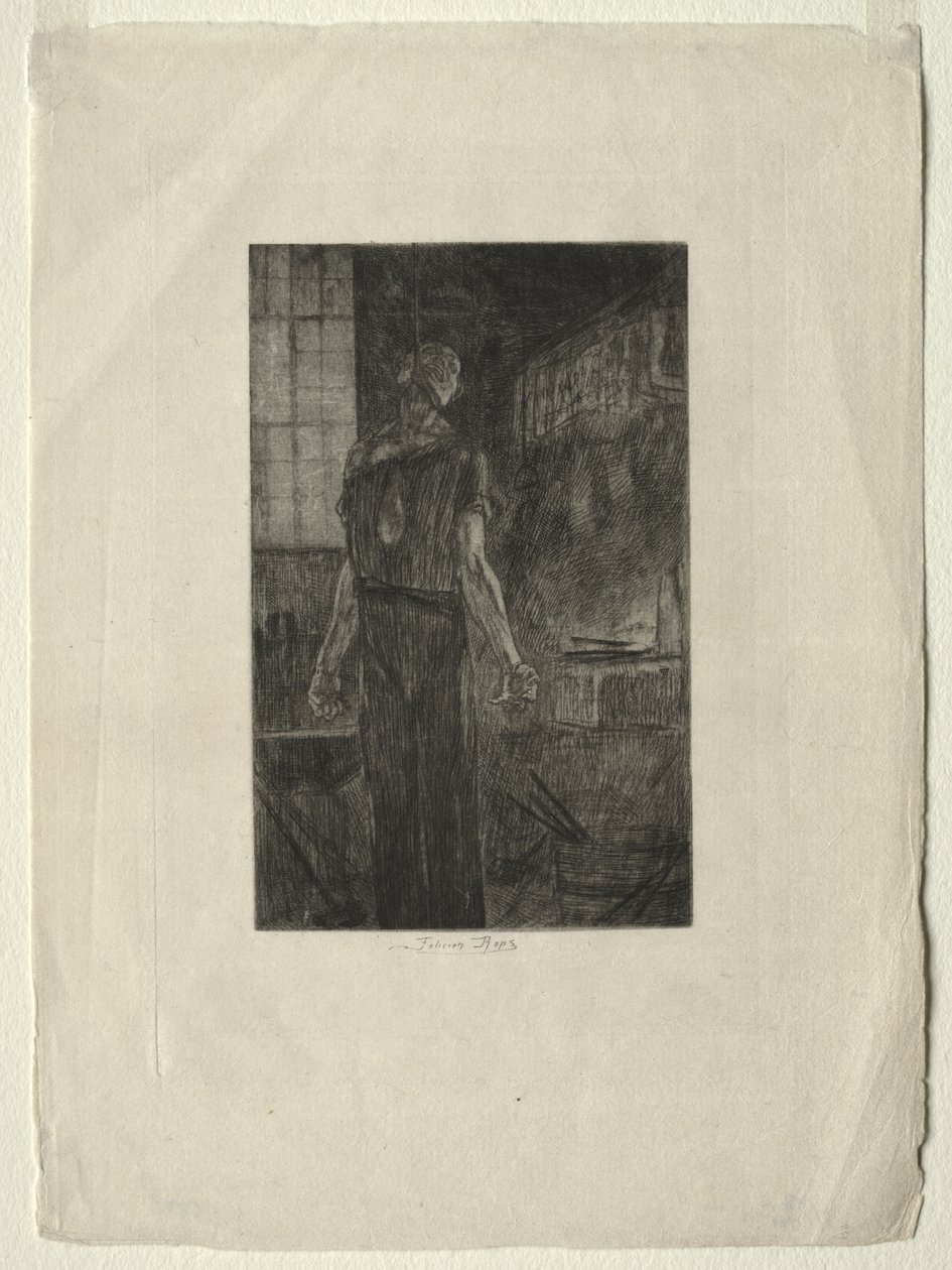 La pendaison de Levallois-Perret - Félicien Rops