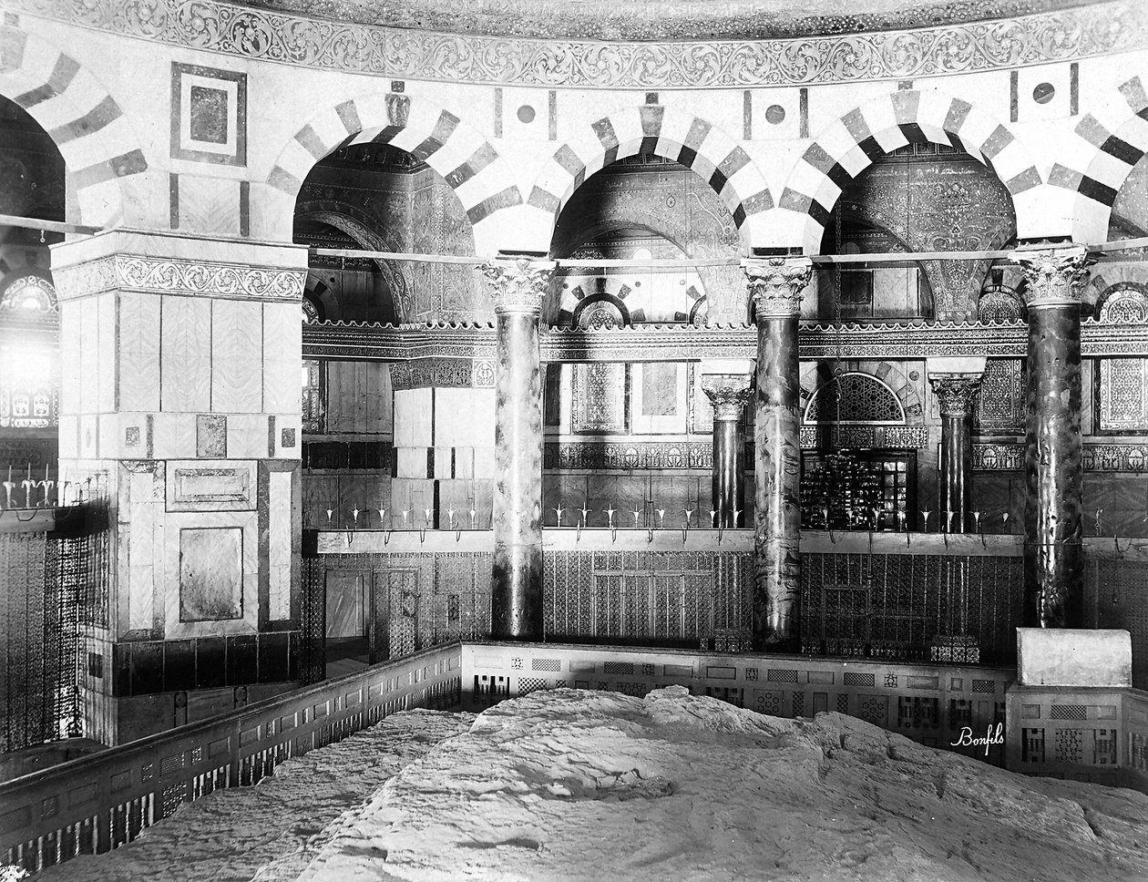 Intérieur de la mosquée d