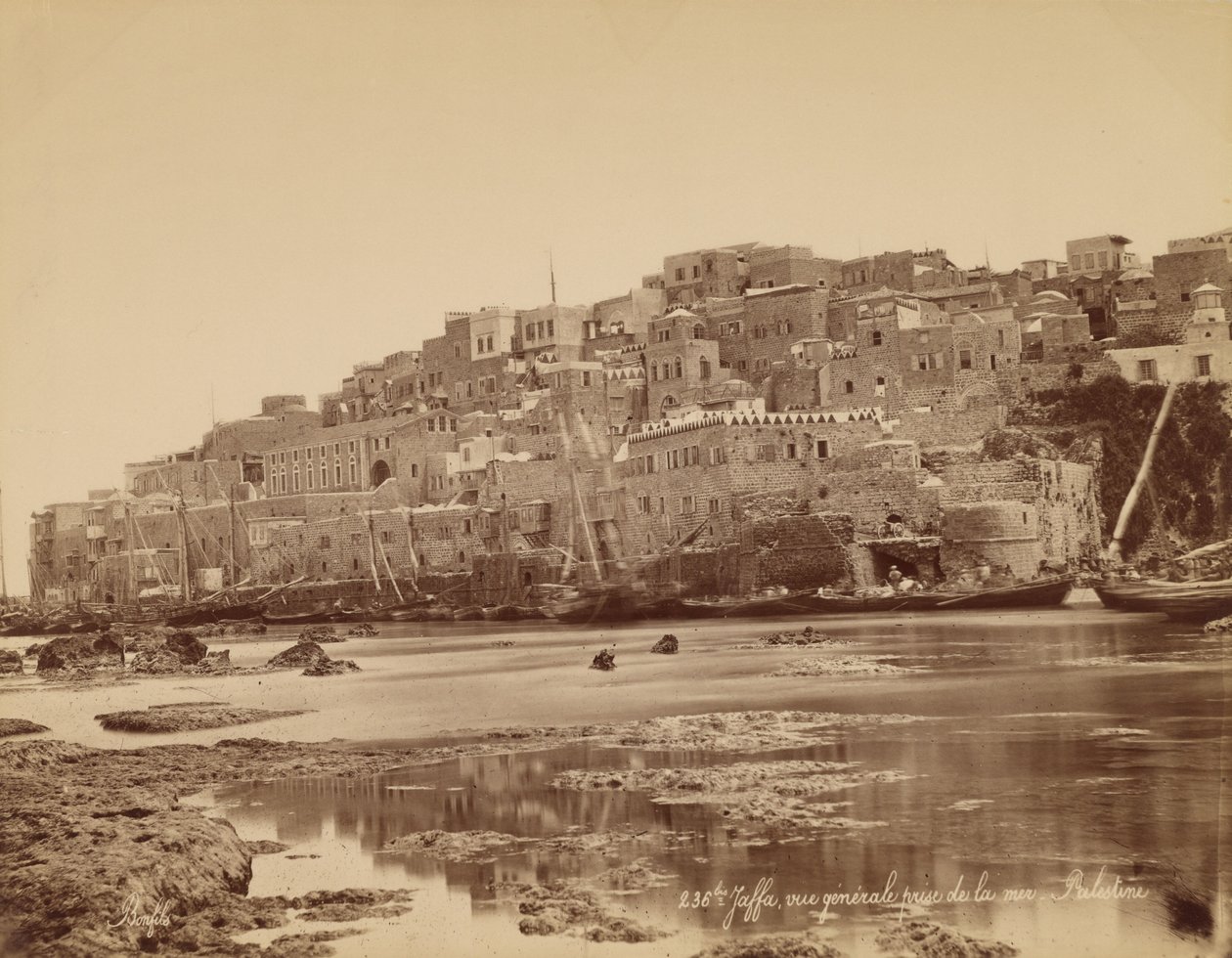 Jaffa, Vue Générale Prise de la Mer - Palestine - Félix Bonfils