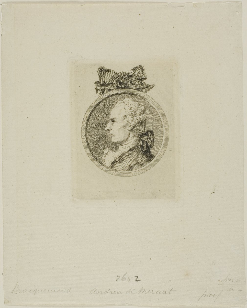 André de Nerciat - Félix Henri Bracquemond