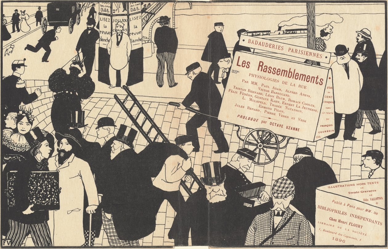 Couverture de livre pour Les Rassemblements - Félix Vallotton