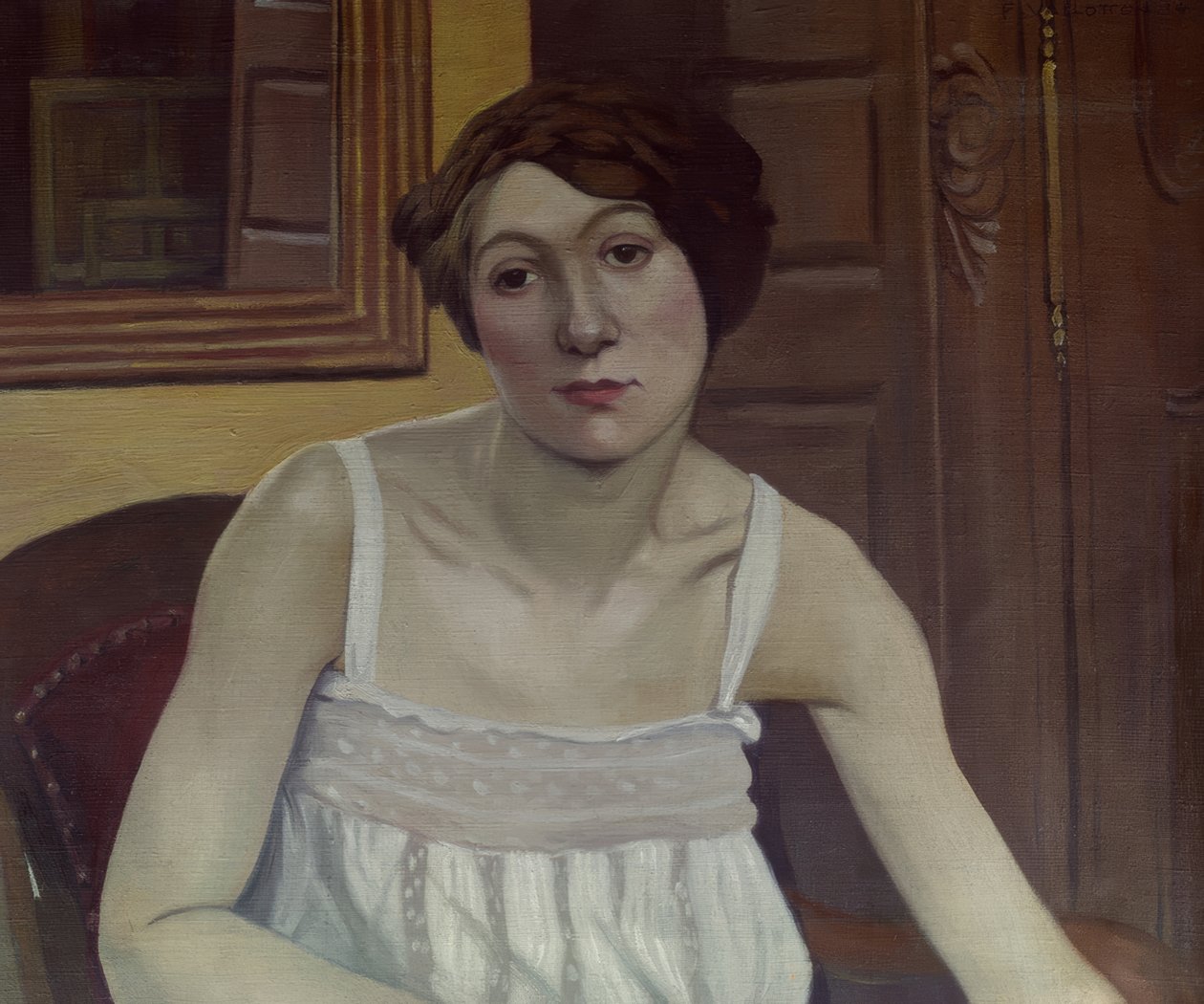 Portrait de femme en demi-figure - Félix Vallotton