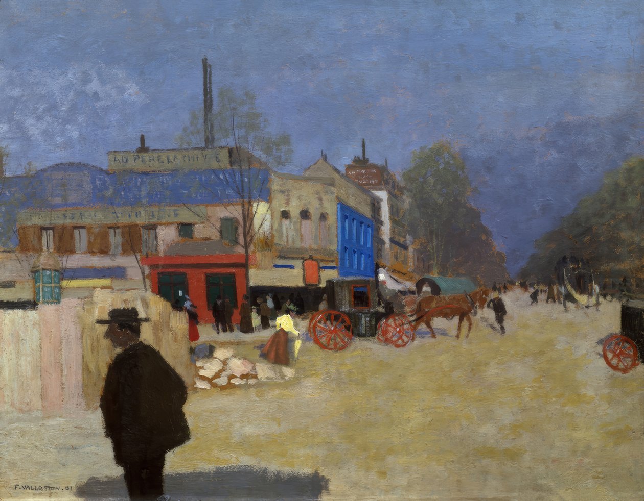 Place Clichy - Félix Vallotton