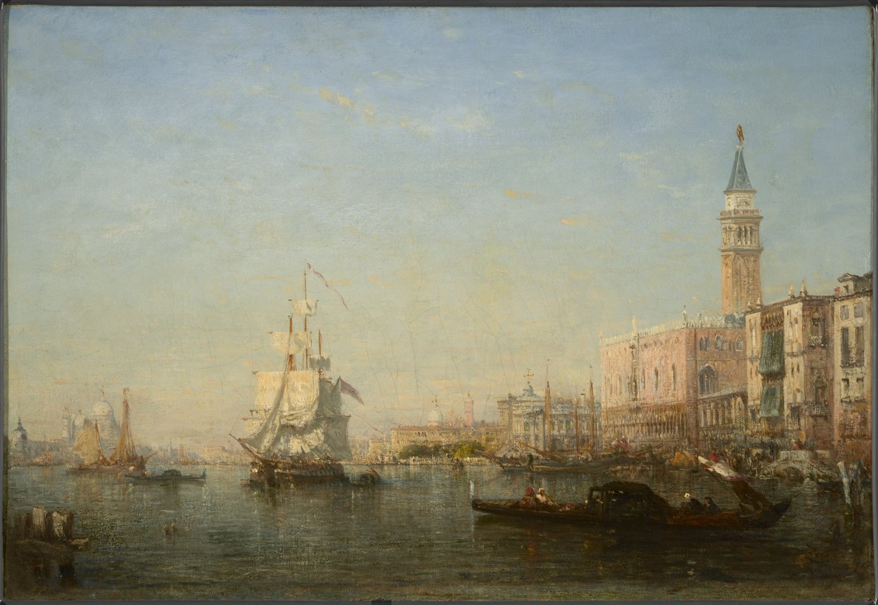 Le Grand Canal, Venise - Félix Ziem