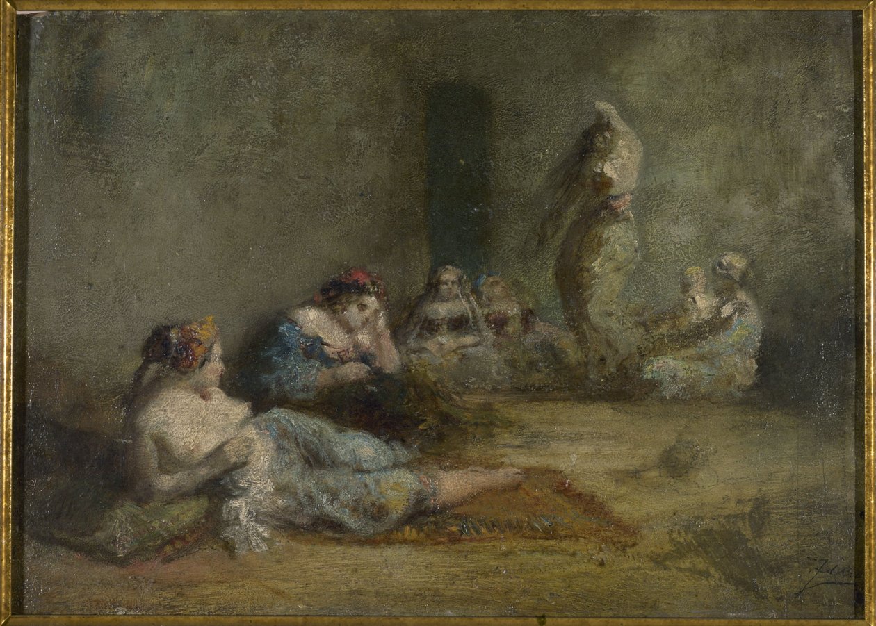 Le harem - Félix Ziem