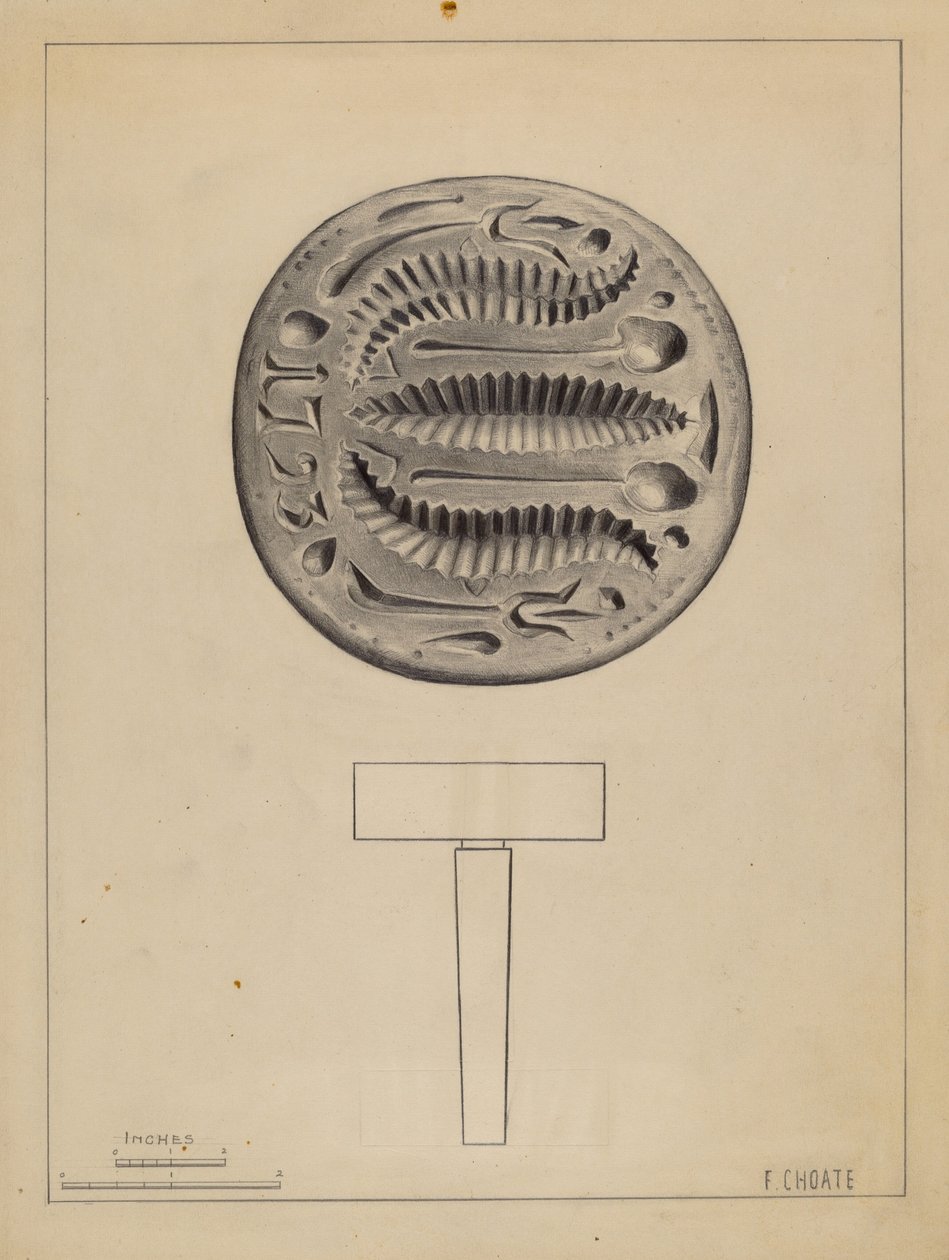 Moule à beurre - Florence Choate