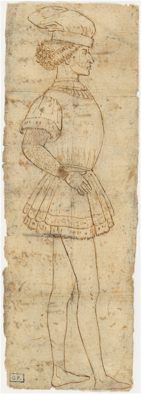 Jeune homme debout - Florentine School