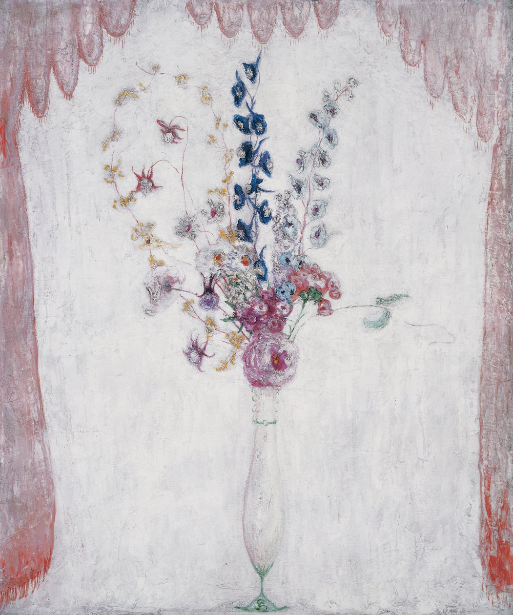 Delphiniums et Ancolies, vers 1923 - Florine Stettheimer