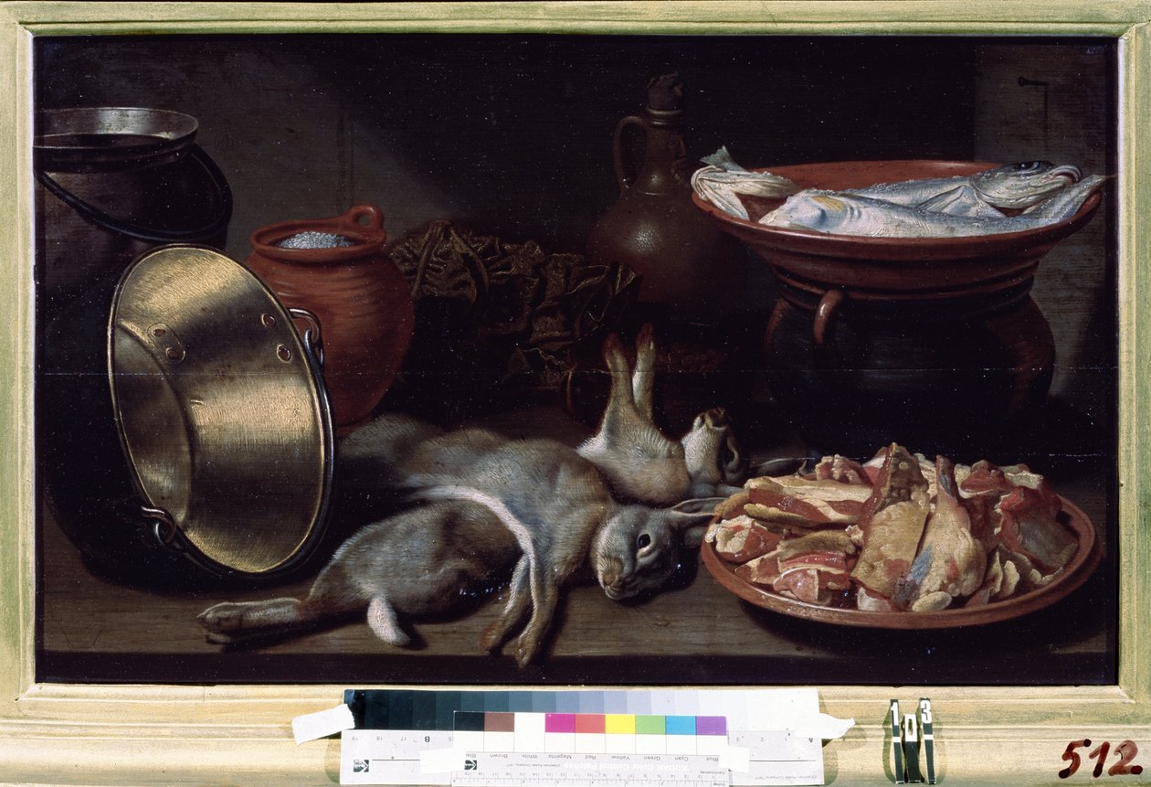 Nature morte aux lièvres - Floris Gerritsz van Schooten