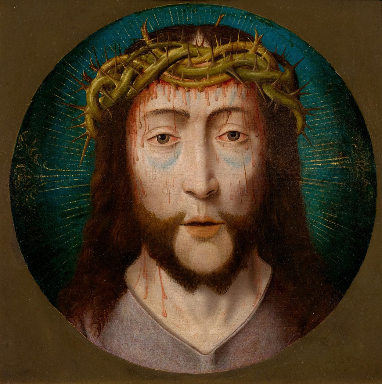 Christ avec couronne d