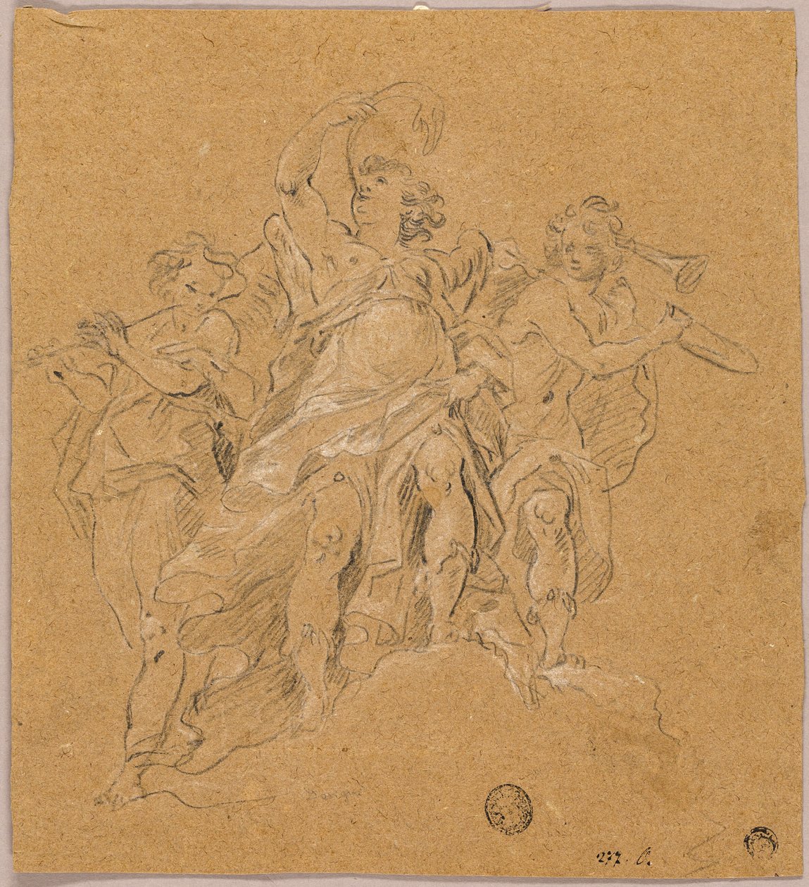 Angel Musiciens - Follower of Francesco Monti