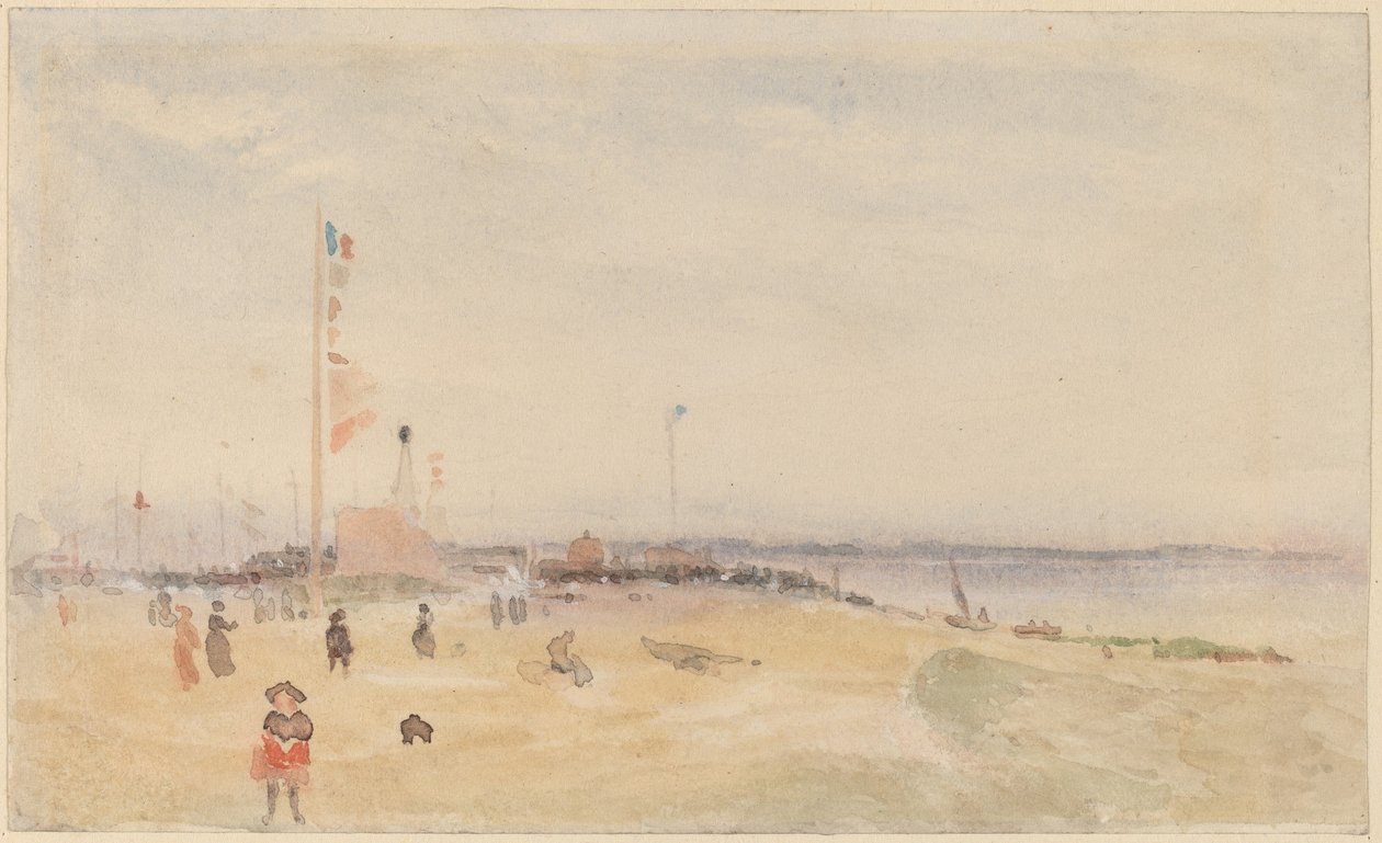 Pourville-sur-Mer - Follower of James McNeill Whistler