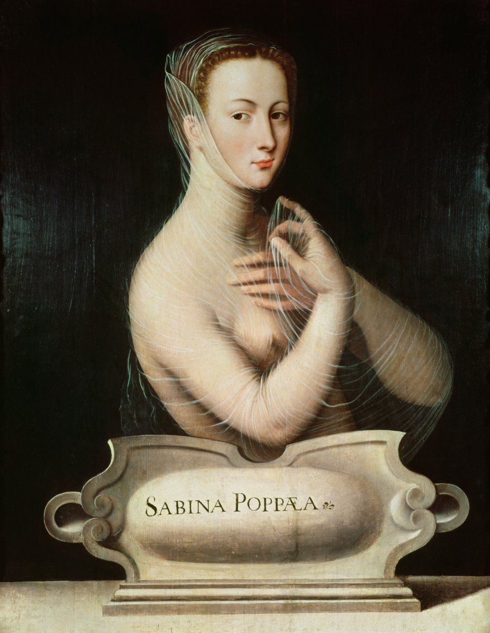 Sabina Poppaea, vers 1570 - Fontainebleau School