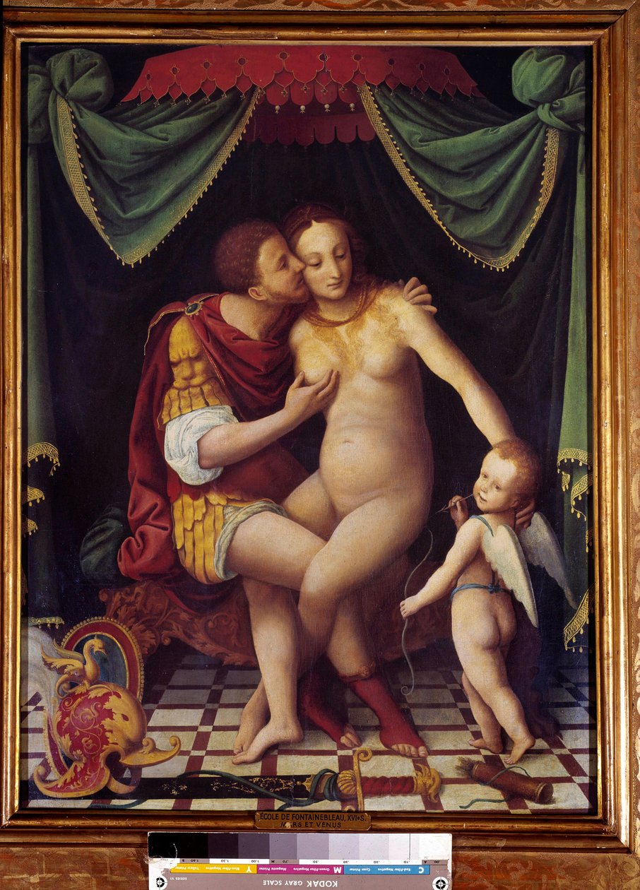Vénus et Mars Représentation des deux divinités s