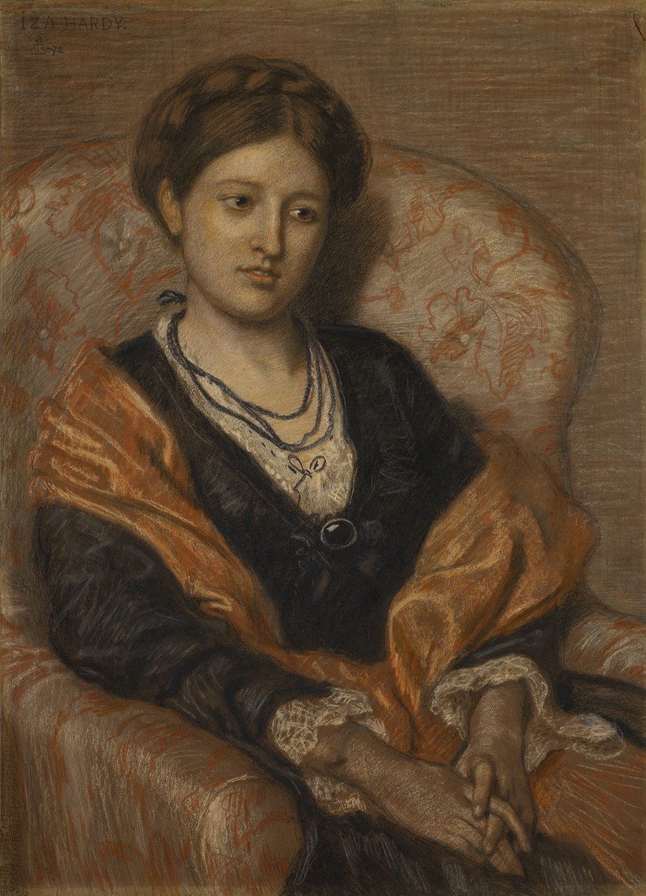 Portrait de Mlle Iza Duffus Hardy - Ford Madox Brown