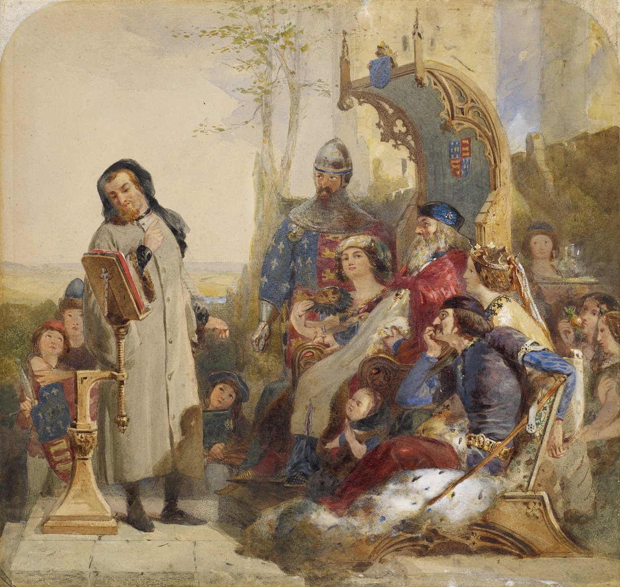 Chaucer à la cour d