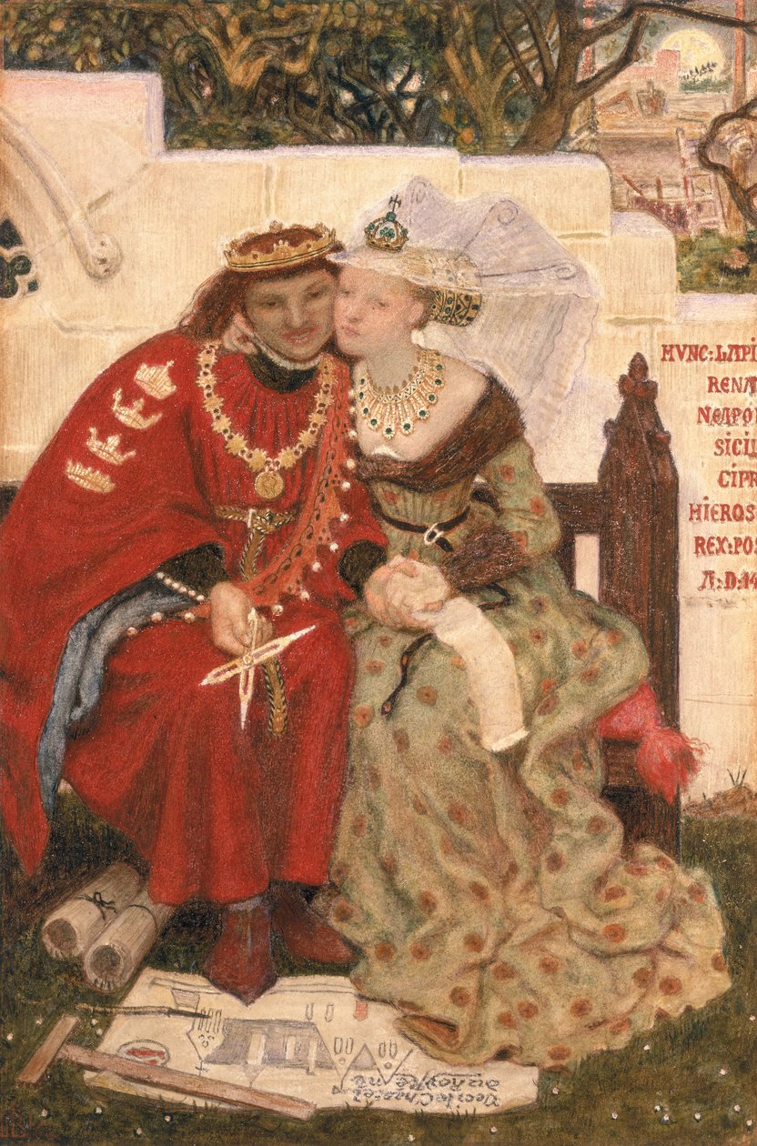 Lune de miel du roi René - Ford Madox Brown