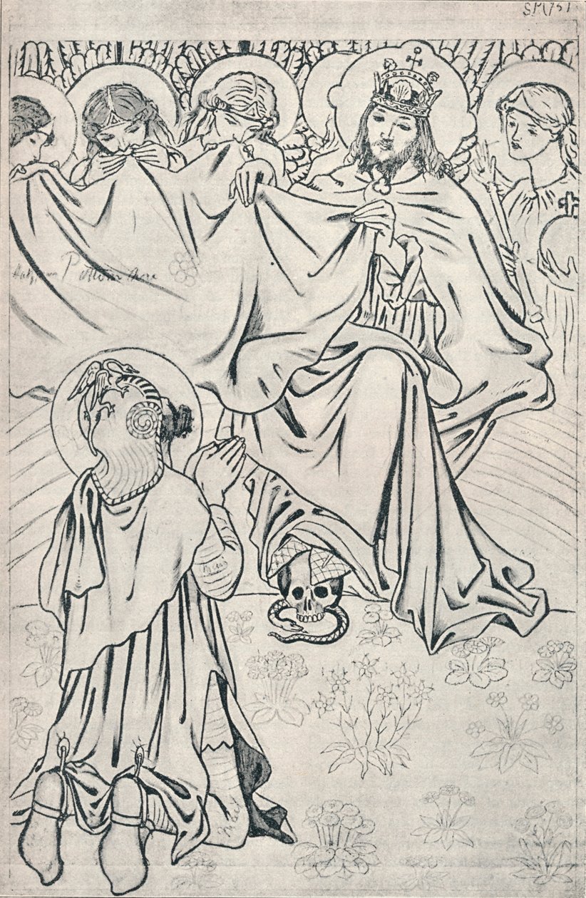 Saint Martin au ciel, 1896 - Ford Madox Brown