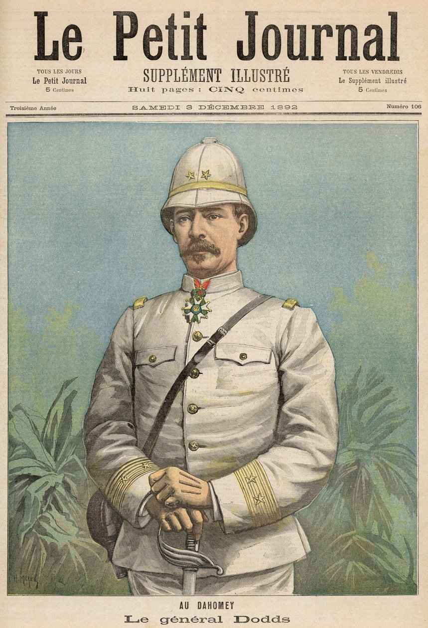 Le général Alfred Amédée Dodds (1842-1922) au Dahomey, du 