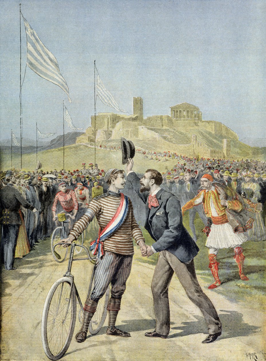 Les Jeux Olympiques à Athènes, de 