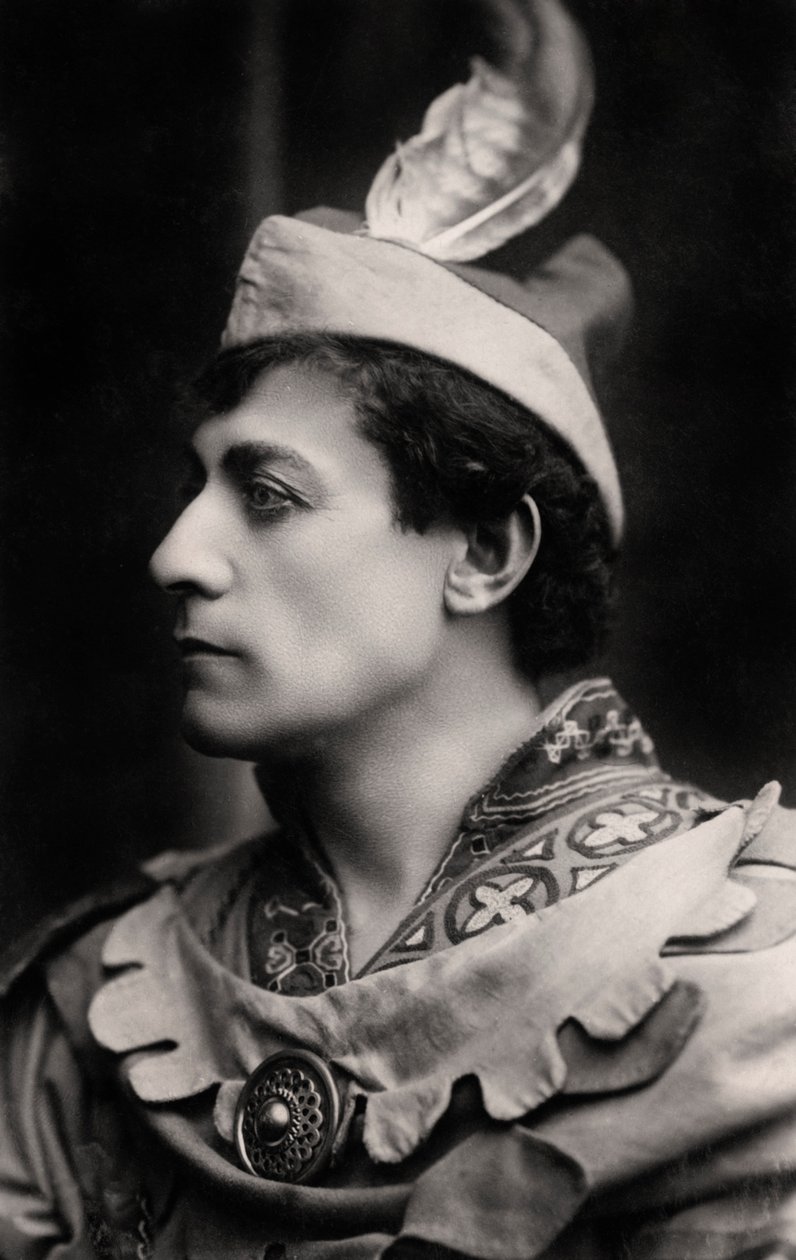 Lewis Waller 1860-1915, acteur et directeur de théâtre anglais, 1906 - Foulsham and Banfield