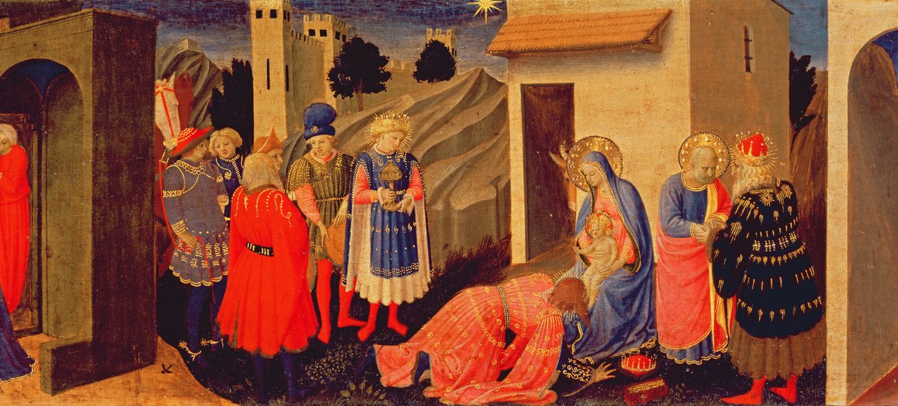 Panneau de prédelle de l