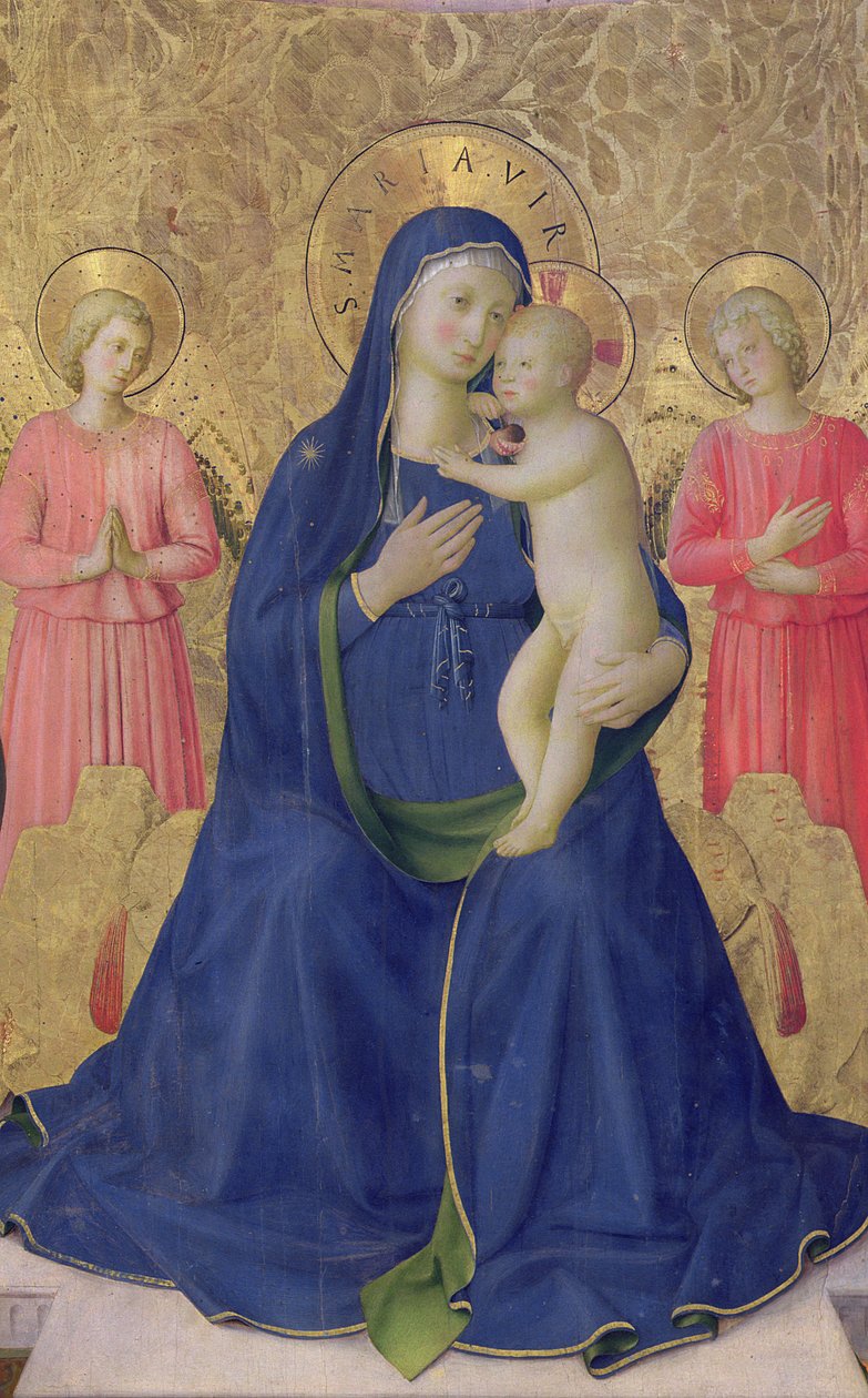 Le Retable de Bosco ai Frati : La Vierge et l