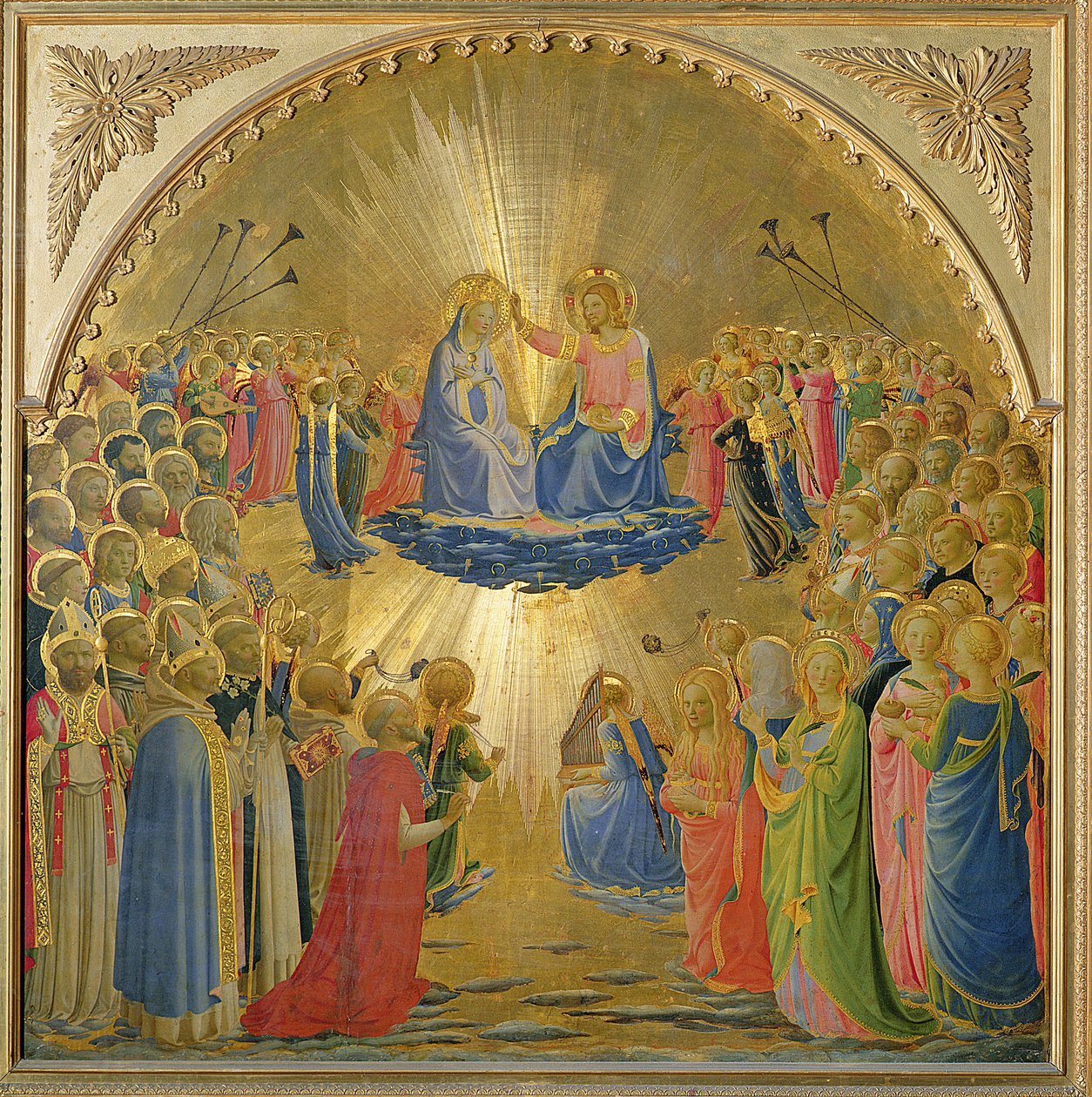 Le Couronnement de la Vierge, c.1440 - Fra Angelico