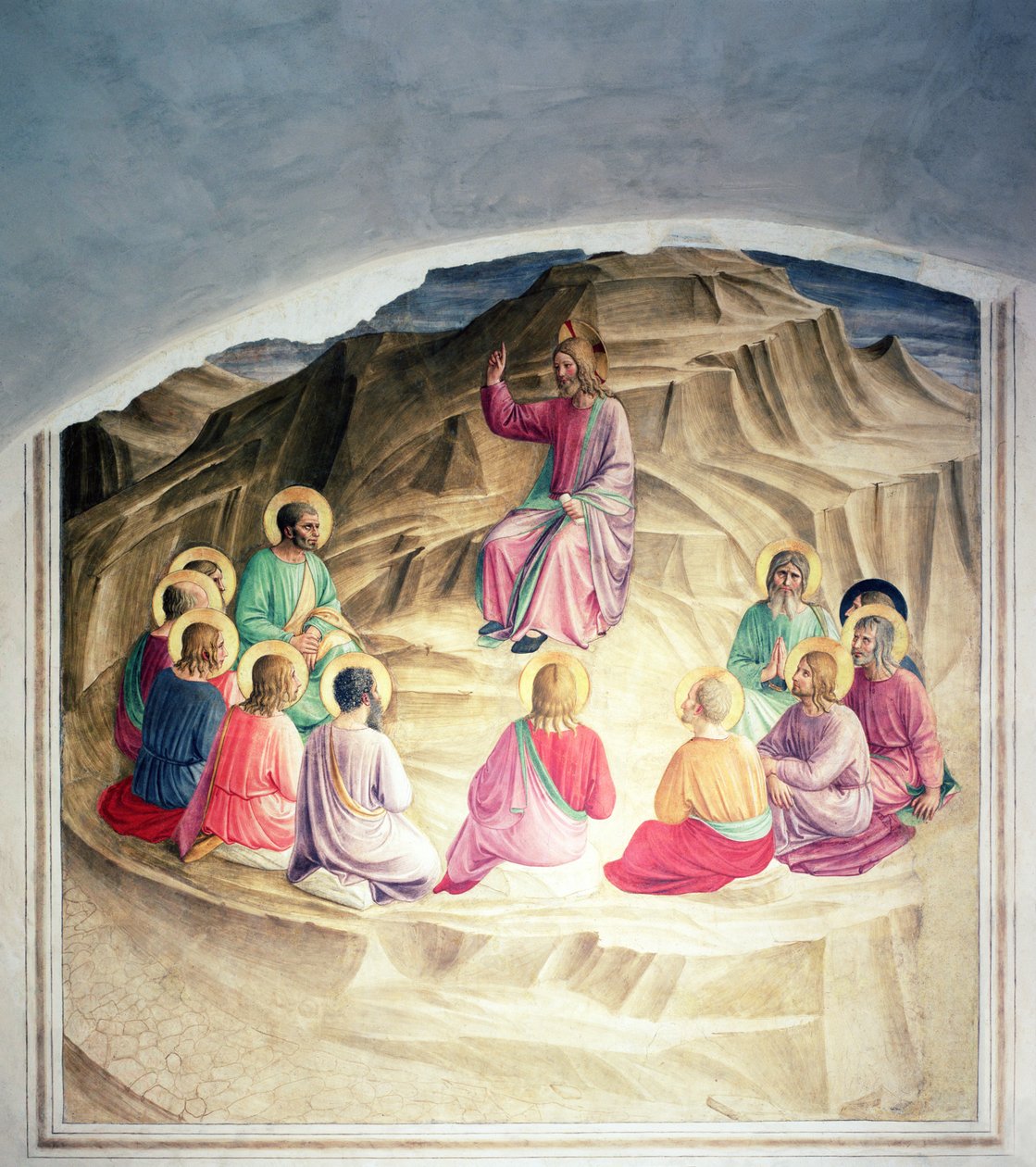 Le Sermon sur la Montagne, 1442 - Fra Angelico