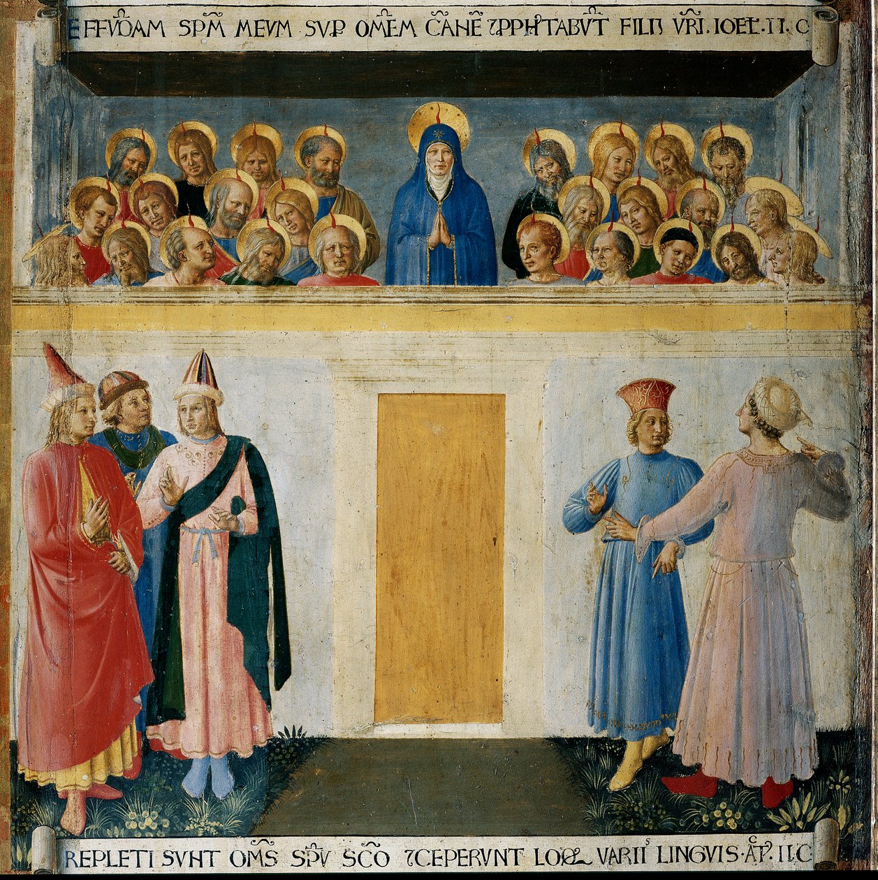 Pentecôte, Vie du Christ, Armadio degli Argenti - Fra  Angelico