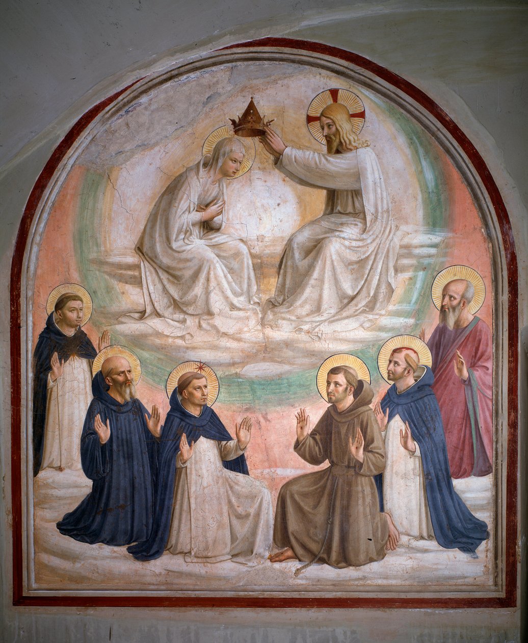 Le Couronnement de la Vierge - Fra  Angelico