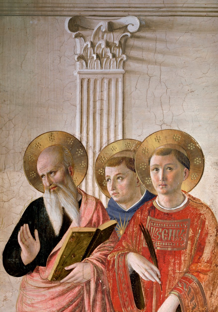 La Madone des Ombres (détail) - Fra  Angelico