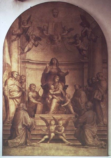 Le retable du Grand Conseil - Fra 1472 1517 Bartolommeo