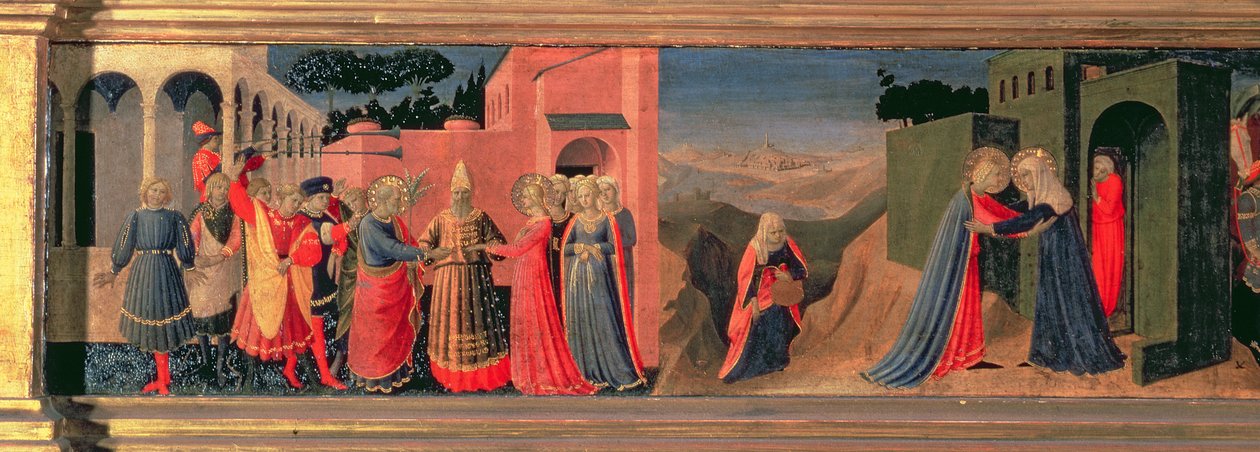 Panneau de prédelle de l