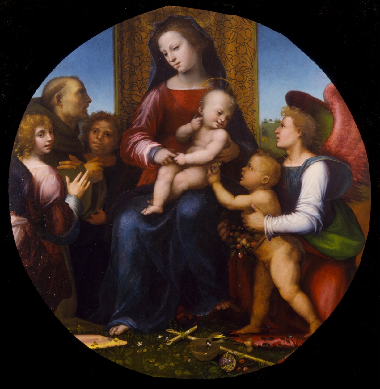 Attribué à Fra Bartolommeo - Vierge à l