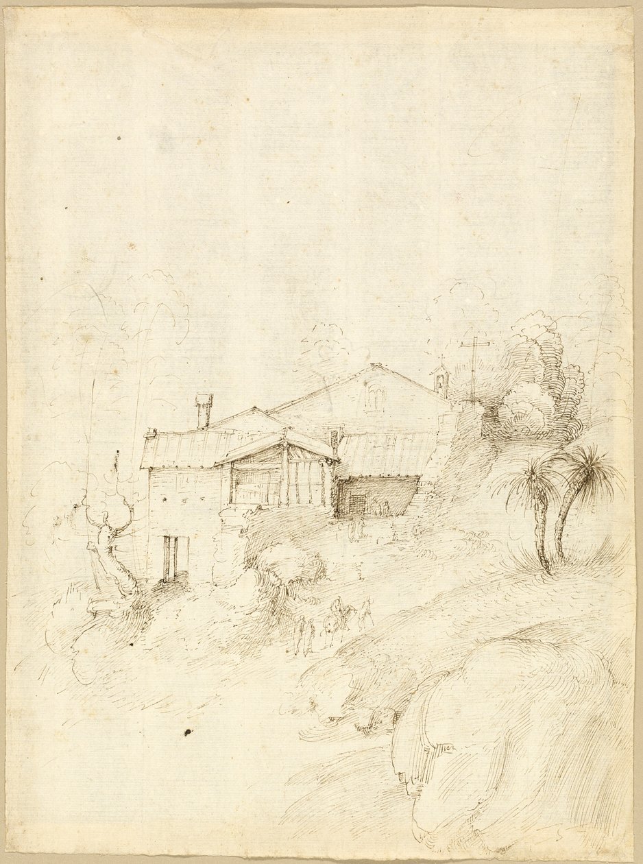 Monastère sur la pente d