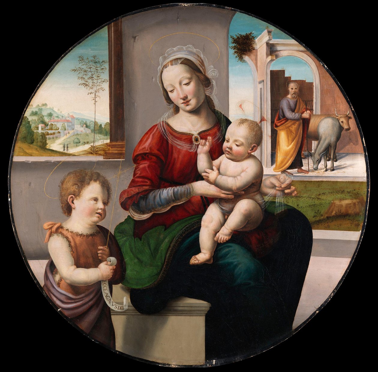 La Sainte Famille avec saint Jean-Baptiste - Fra Bartolommeo