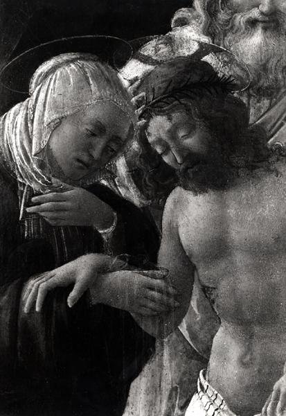 La Mise au tombeau, (détail) - Fra Filippo Lippi