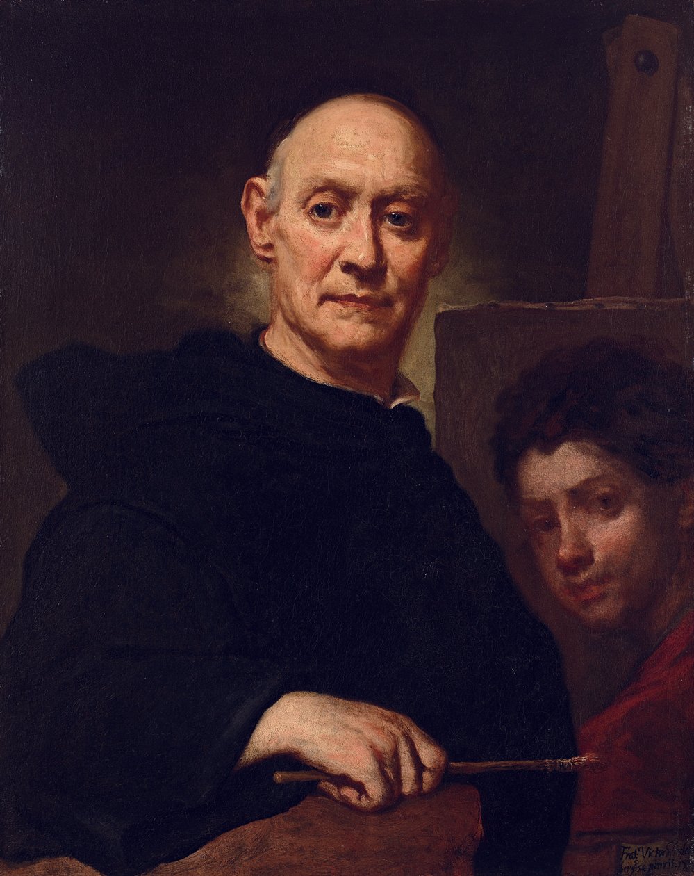 Italien :  Autoritratto Autoportrait - Fra Galgario