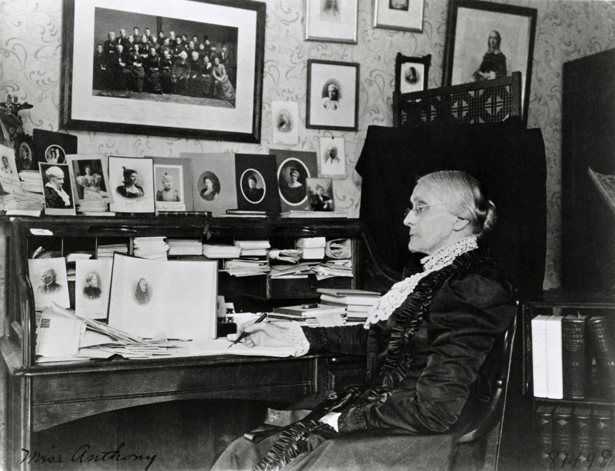 Susan Brownell Anthony 1899 (photo n/b) - Frances Benjamin Johnston