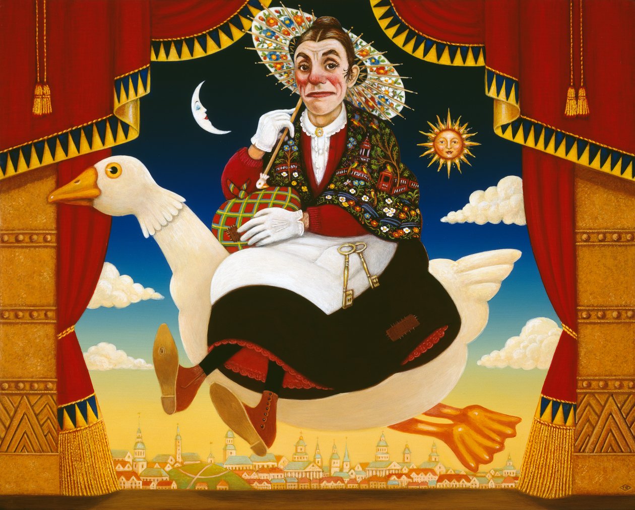Dan Leno (1860-1904) en Mère l