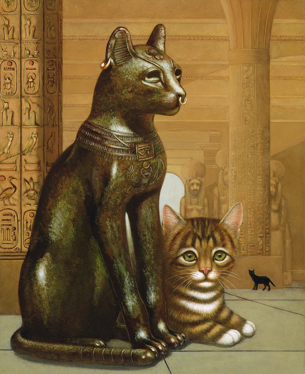 Mike le chat du British Museum - Frances Broomfield