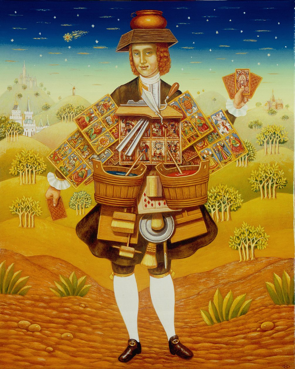 Le vendeur de cartes - Frances Broomfield