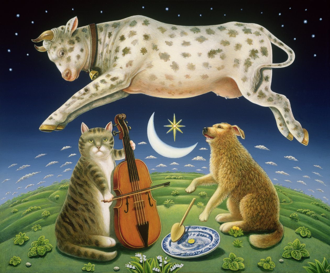 Le chat et le violon - Frances Broomfield