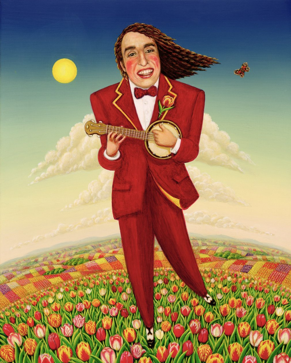 Sur la pointe des pieds à travers les tulipes - Frances Broomfield
