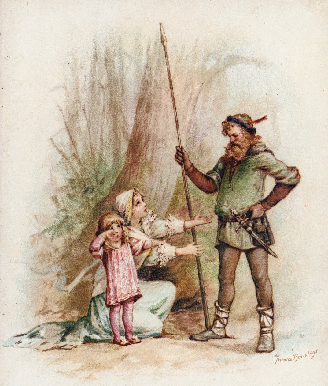 Vol de la Reine Margaret et du Prince Edward - Frances Brundage