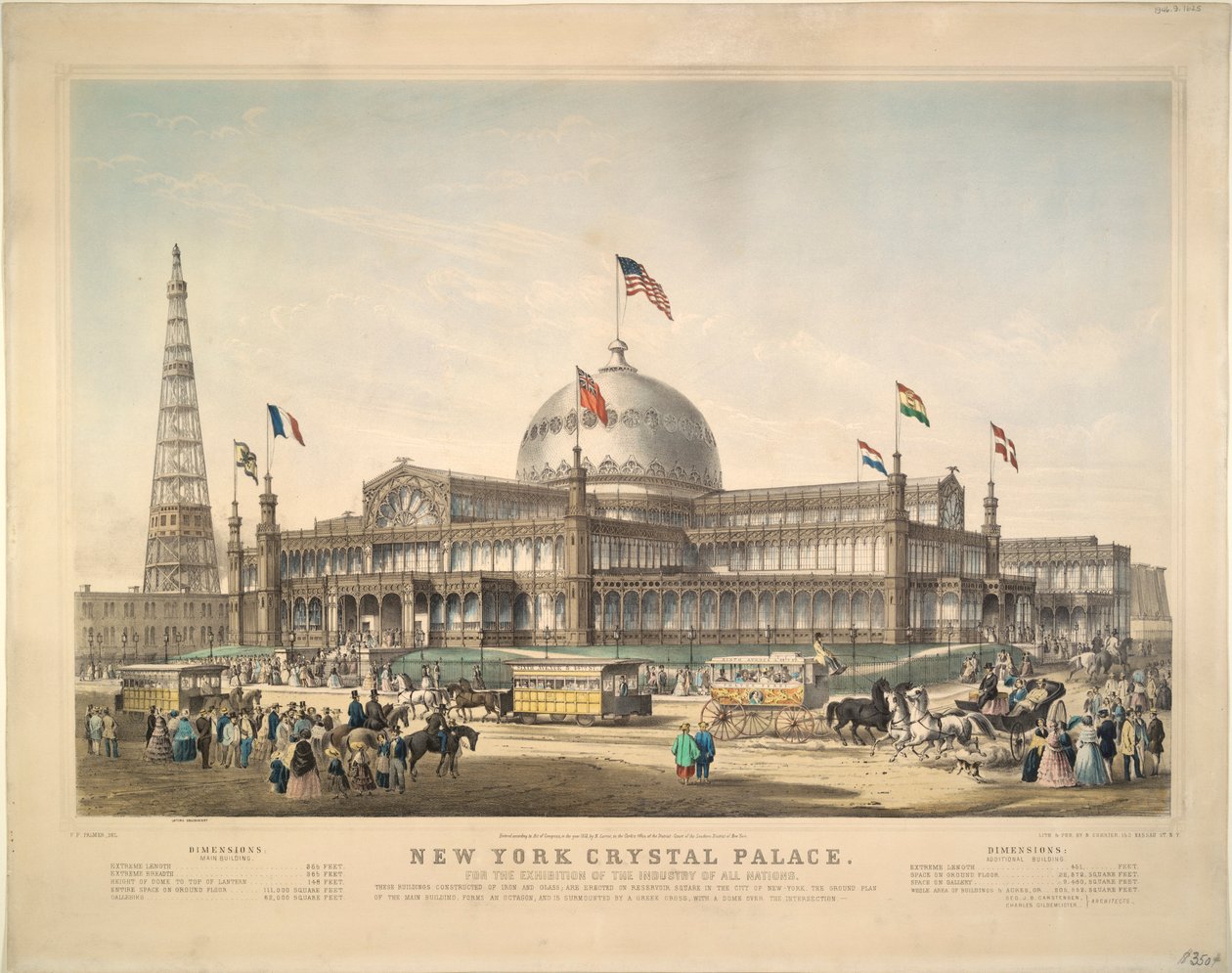 Palais de Cristal de New York : Pour l