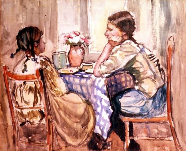 Le repas - Frances Hodgkins